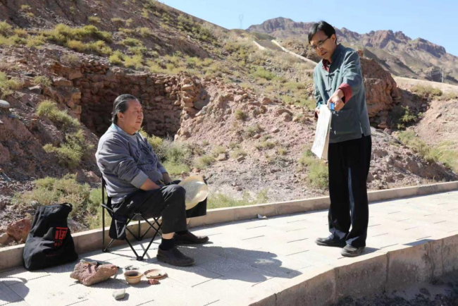 走遍中国·宁夏——中国文促会好意思术家写生创作行径走进甘肃张掖