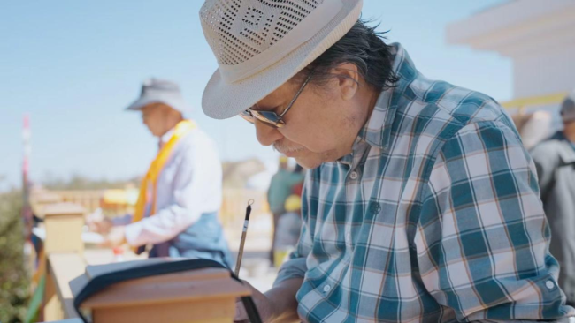 走遍中国·宁夏——中国文促会好意思术家写生创作行径走进甘肃张掖