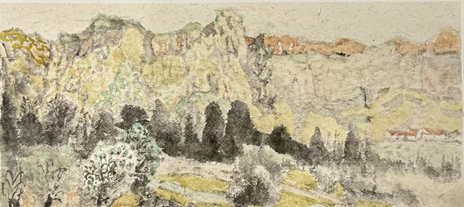 走遍中国·宁夏——中国文促会好意思术家写生创作行径走进甘肃张掖