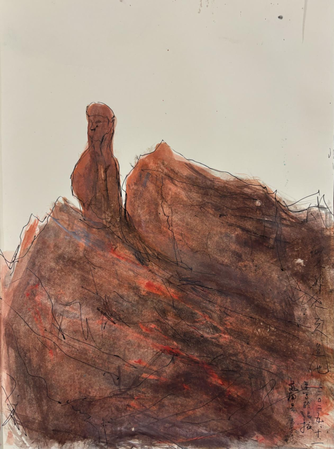 走遍中国·宁夏——中国文促会好意思术家写生创作行径走进甘肃张掖