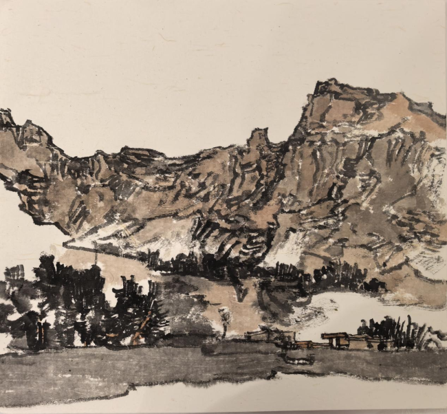 走遍中国·宁夏——中国文促会好意思术家写生创作行径走进甘肃张掖