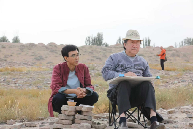 走遍中国·宁夏——中国文促会好意思术家写生创作行径走进甘肃张掖